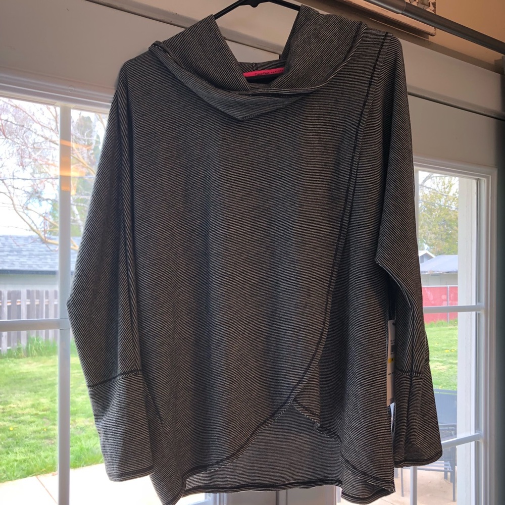 Cowl neck shirt.  Brand new! With tags!